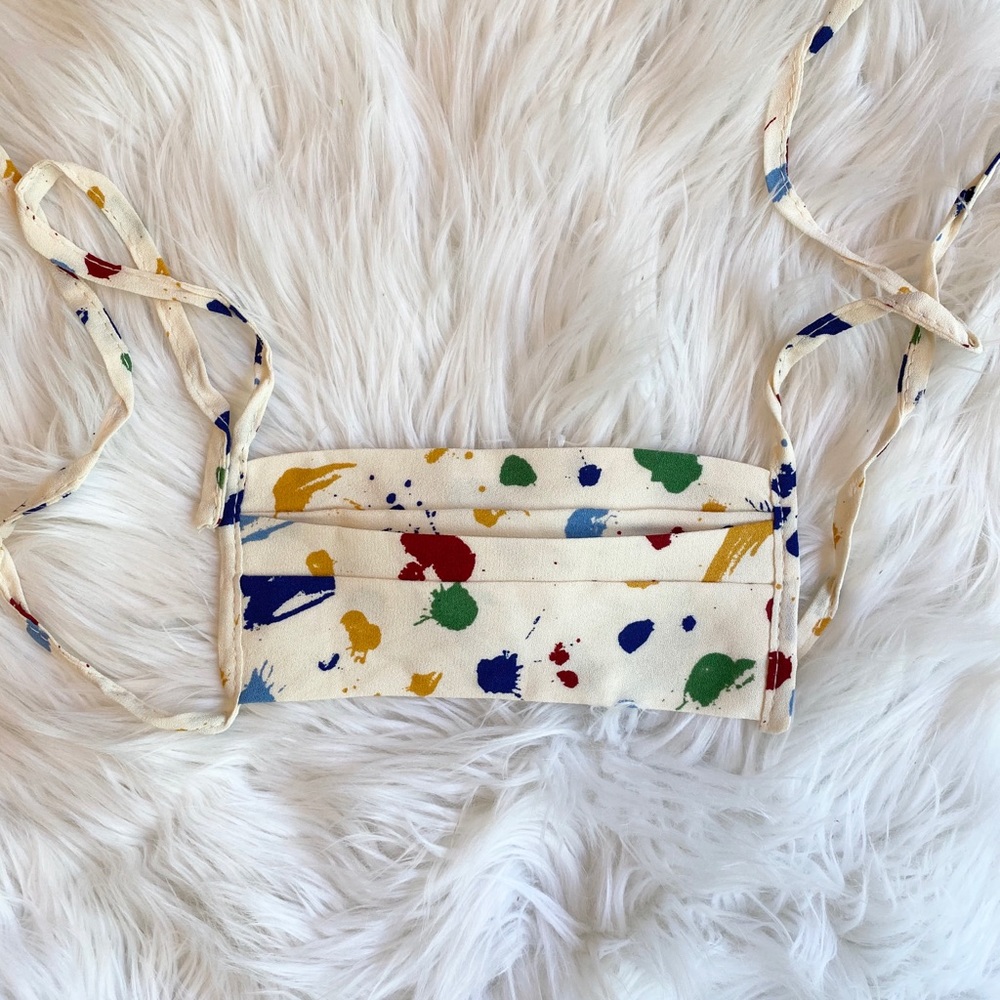 NEW Reformation Mask in Painted Lady Print